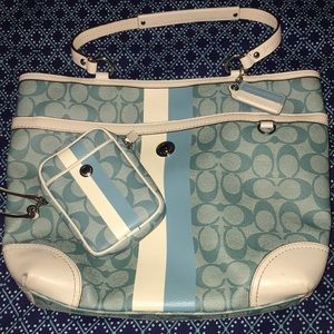 Coach purse w/ matching wallet
